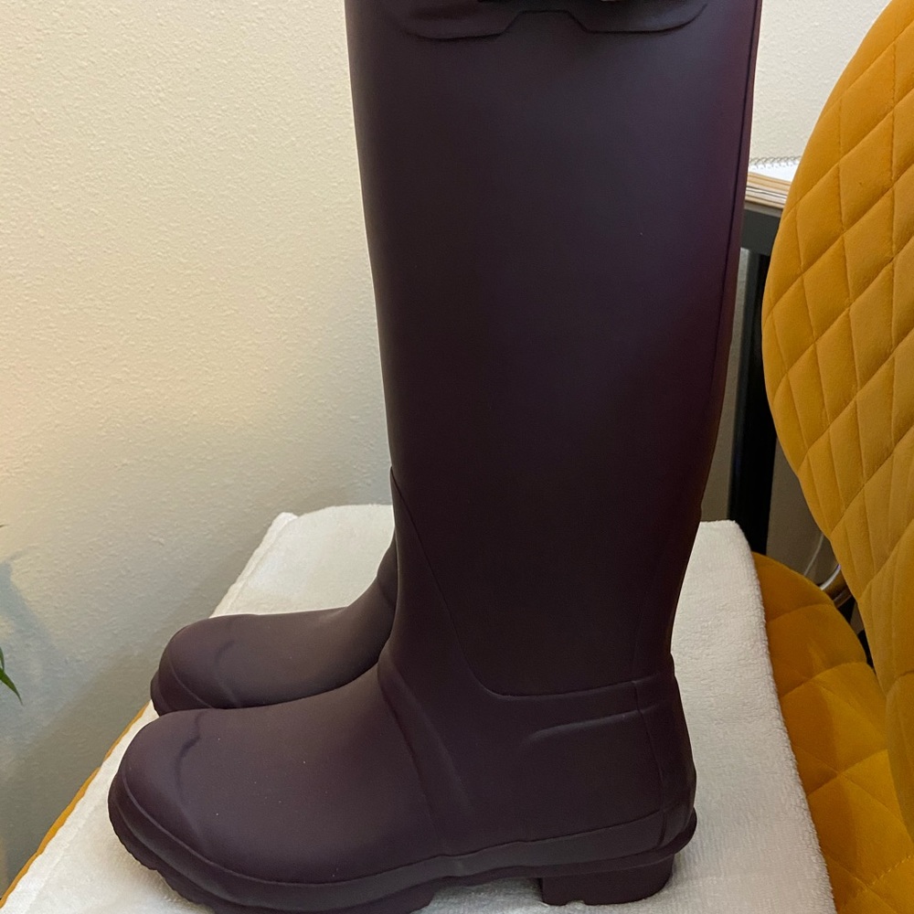 Hunter rain boots
